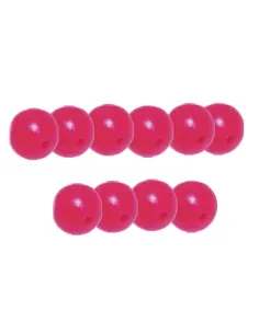 Kolpo Soft Red Beads 10 Stück – Angelknotenschoner Ø 8/9 mm