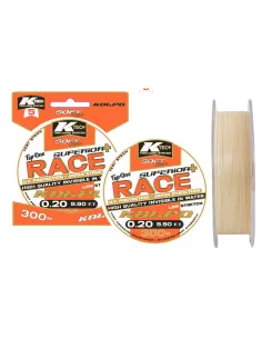 Kolpo Superior Race Angelschnur 300 m – Professionelle Nylon-Monofilamentschnur mit hoher Festigkeit und Präzision