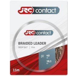 Jrc Contact Braided Leader Braid Camo Brown 11 mt