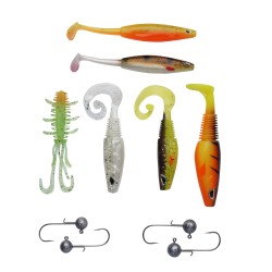 Berkley Sick Perch Pack 10 pcs Complete Kit for Spinning Fishing