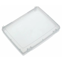 kolpo Transparente Box ohne Fächer 33 cm 26 cm 5 h