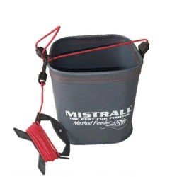 Mistrall Peat Bucket With Water Rope 20x20x20 cm