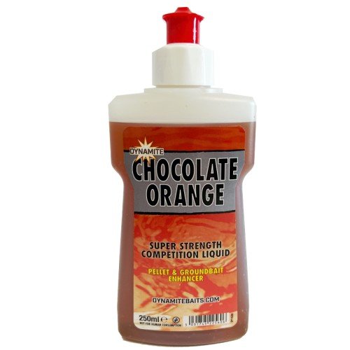Dynamit XL Flüssige Schokolade Orange 250 ml Flüssiger Lockstoff Dynamite