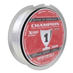 Mistrall Champion Strong Grey 30 mt Angeldraht Made in Germany