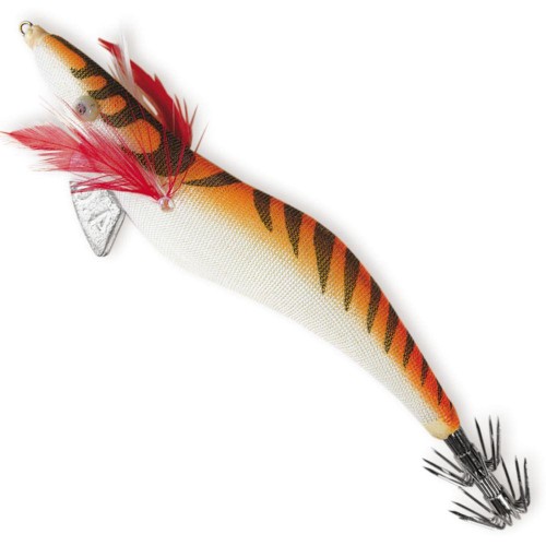 Totanara Lineeffe für Tintenfische in Orange Seide Lineaeffe