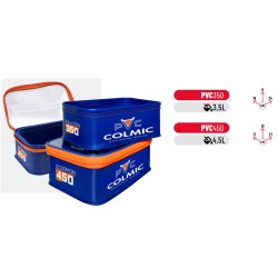 Colmic PVC containers Combo Scorpion 450 + Falcon 350 2pcs