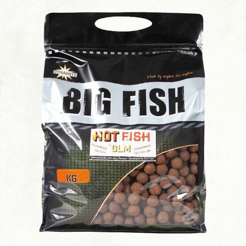 Dynamitköder Hot Fish Glm Boilies 15 mm 1,8 kg Dynamite - Pescaloccasione