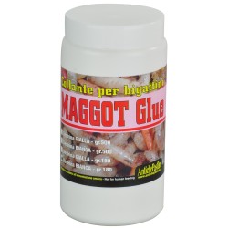 Glue for maggots