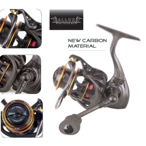 Allux spinning reel Carbon Bearing Area 10 Allux