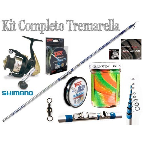 Kit Tremarella - Canna Mulinello Shimano e accessori Shimano