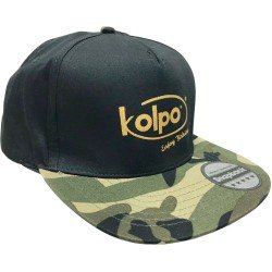 Kolpo Cap Gold Camo hat Black
