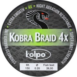 Braid Braid 4 Heads Kobra Kolpo 150 mt