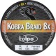 Zopf flechten 8 Stränge Kobra Kolpo Gelb 150 mt Kolpo