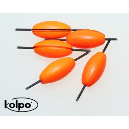 Flotter Floating fishing Rafts Super Fluo Orange Interchangeable Kolpo