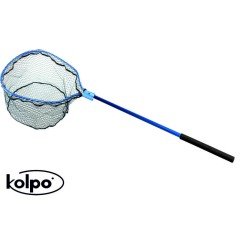 Fishing landing net Top Evo Large rubber mesh Kolpo