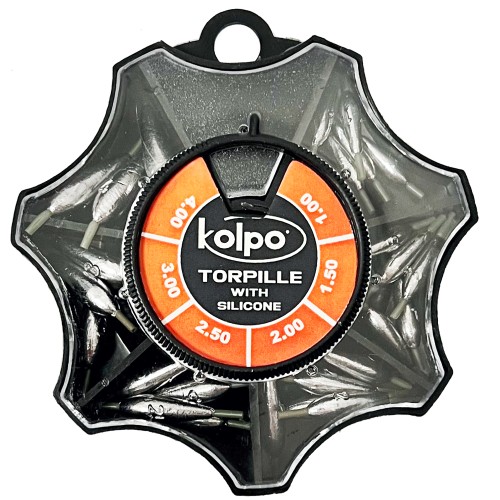 Kolpo-Maskottchen mit Torpille, kalibriertes Drehen mit weicher, perforierter Silikonhülle, 25 Stück