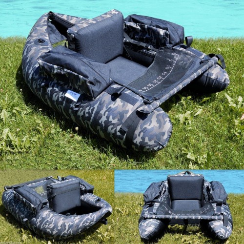 Belly Boat Angeln Camouflage Lineaeffe