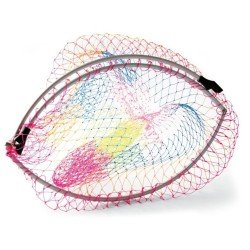 Multicolor folding net head 50 cm