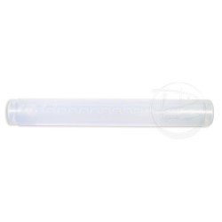 Transparent tube for floating