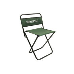 Mistrall Stuhl mit grüner pfirsichfarbener Rückenlehne 30x38x65 cm