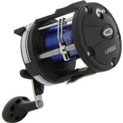 Trolling reel with wire