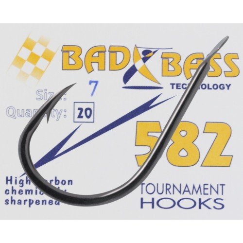 582 schlecht Bass Tournament Angelhaken schlecht Bass Bad Bass