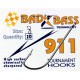 911 schlecht Bass Tournament Angelhaken schlecht Bass mit Schleife Bad Bass