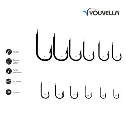 Youvella Ami Series 65752 Short Stem with Headstock 100 Pcs