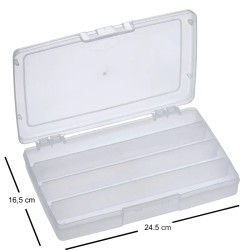 Panaro Transparent Box 4 compartments 24 cm