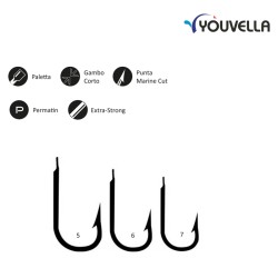 Youvella Ami Series 65752 ES Short Stem with Headstock 100 pcs
