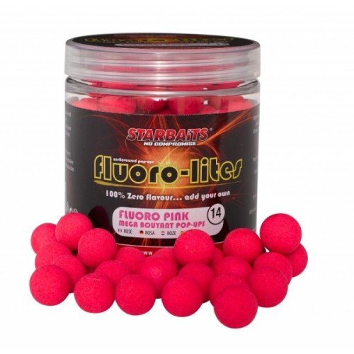Fluorolite Pop-Up-Starbaits Pink Starbaits