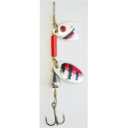 Mepps Trout Fishing Special Tandem Teaspoon Silver body
