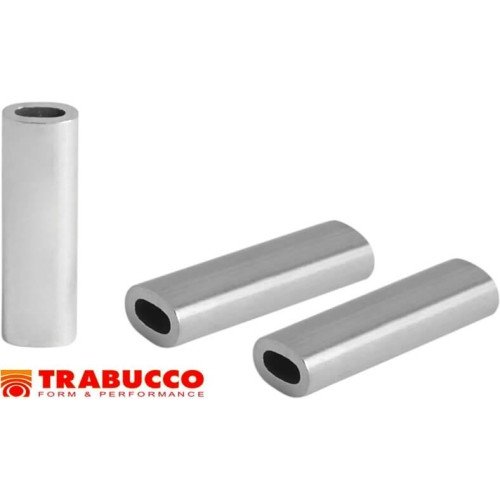 Trabucco Crimps Ovali in Alluminio Confezione da 20 pz Ausrüstung, Angelruten und Angelrollen