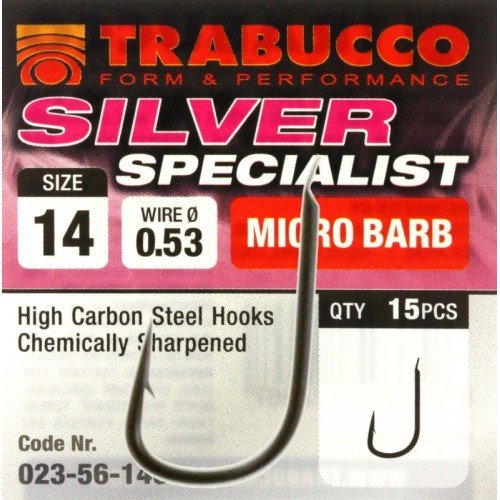 Fisch Haken Trabucco Silber Spezialist Ausrüstung, Angelruten und Angelrollen
