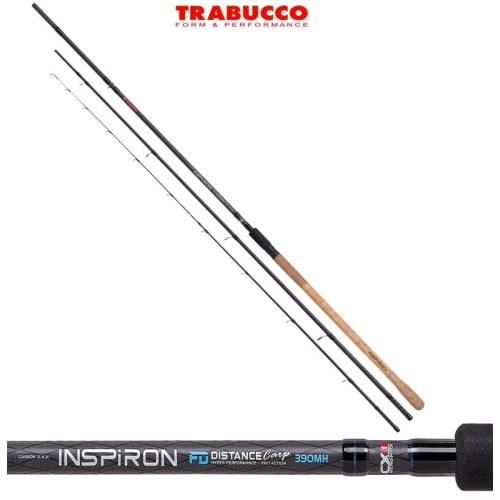 Trabucco Angelrute Feeder Inspiron FD kommerzielle Karpfen Abstand 90gr Ausrüstung, Angelruten und Angelrollen
