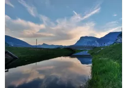 Kanalangeln mit fester Rute